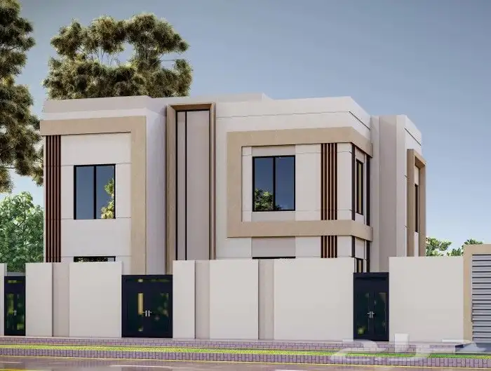 تصميم واجهات ثري دي فلل و تجاري و سكني 0
