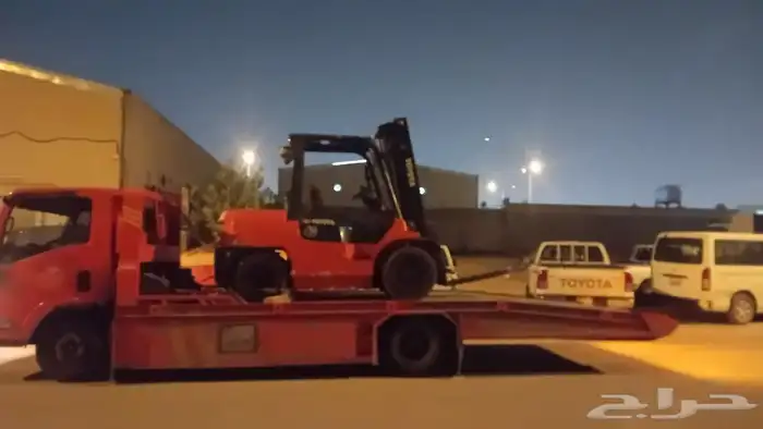 سطحه سحب نقل جميع السيارات تأجير روافع شوكيه بجميع احجمها مش 9