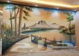 رسام وخطاط رسم الروضات والمدارس ومغاسل السيارات 7