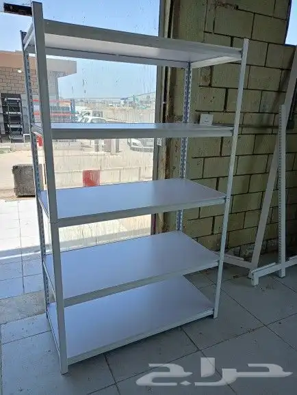 بيع جميع انواع رفوف سوبر ماركت والمستودعات وكروم وكاشيرات 2