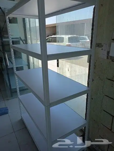 بيع جميع انواع رفوف سوبر ماركت والمستودعات وكروم وكاشيرات 5