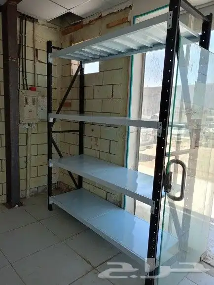 بيع جميع انواع رفوف سوبر ماركت والمستودعات وكروم وكاشيرات 6