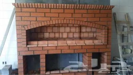 فرن مطعم فطاير بيتزا مشبات جبس طوب رخام حديثة مودرن 9