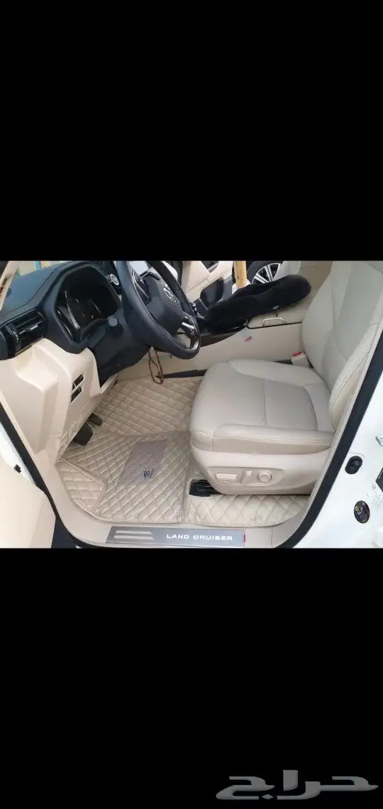 ارضيات جلد للسيارة تويوتا لاندكروزر 2025 وجميع السيارات 6