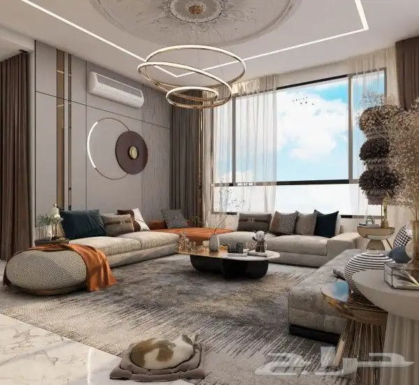 تصميم داخلي و ديكور 3D مع مخططات تتفيذية و جدول كميات 8