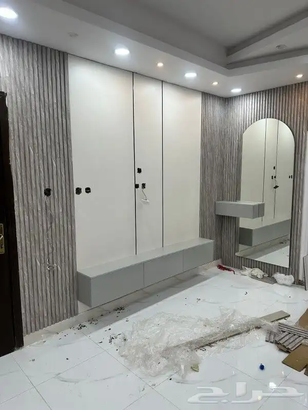 بديل الشيبورد.خلفيات تلفزيون مداخل مرايات رفوف وجميع الديكور 1