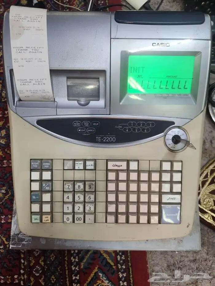 كاشير مستعمل CASIO TE-2200 1