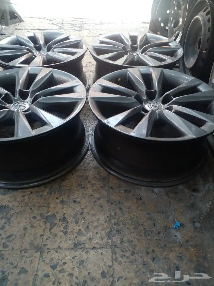 جنوط لكزس 460موديل2013 مقاس18 اصلي وكاله 3