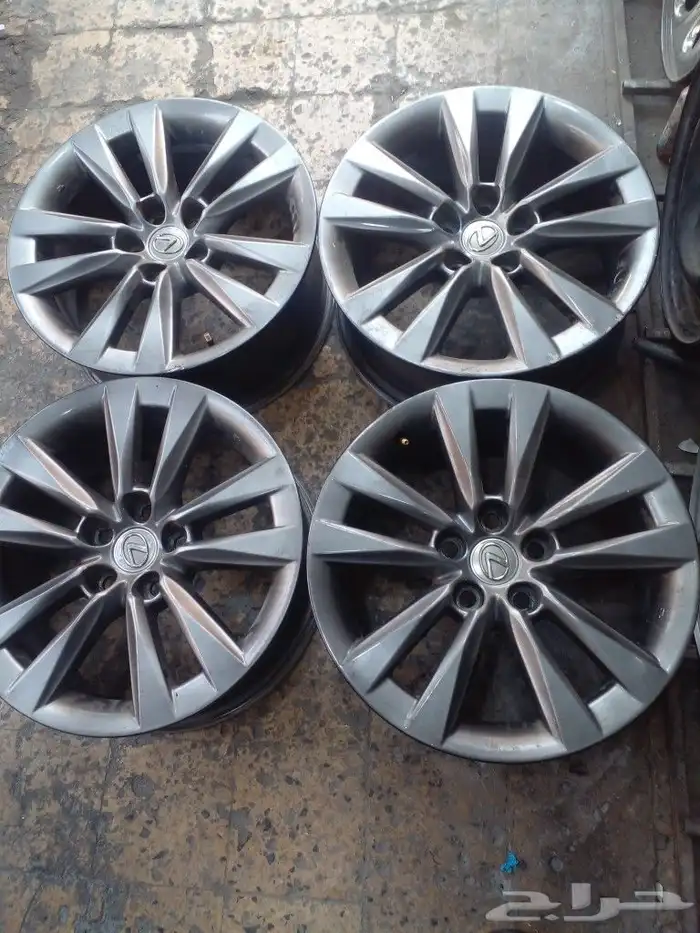 جنوط لكزس 460موديل2013 مقاس18 اصلي وكاله 0