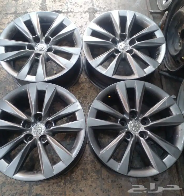 جنوط لكزس 460موديل2013 مقاس18 اصلي وكاله 1