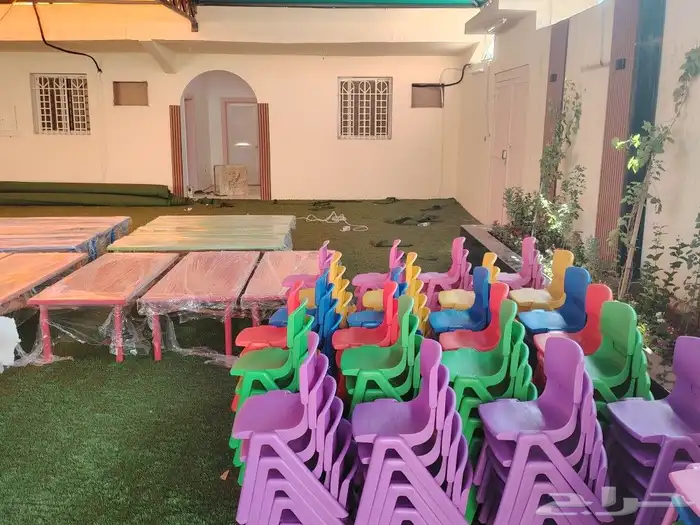 تفصيل طاولا رياض الاطفال حسب الطلب 0