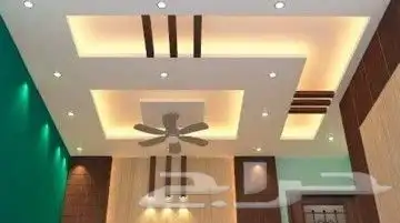 معلم جبس بورد بديل خشب بديل رخام 4