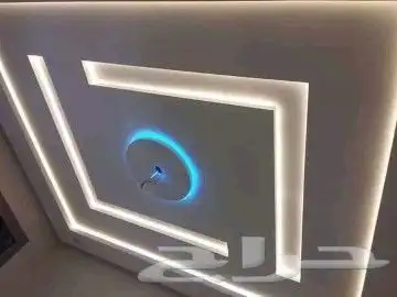 معلم جبس بورد بديل خشب بديل رخام 5