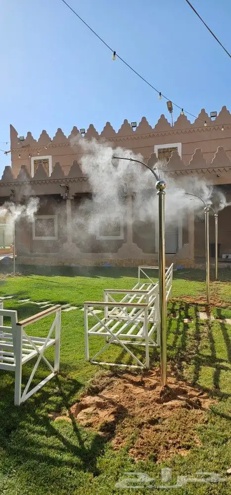تركيب ضباب ورذاذ 9