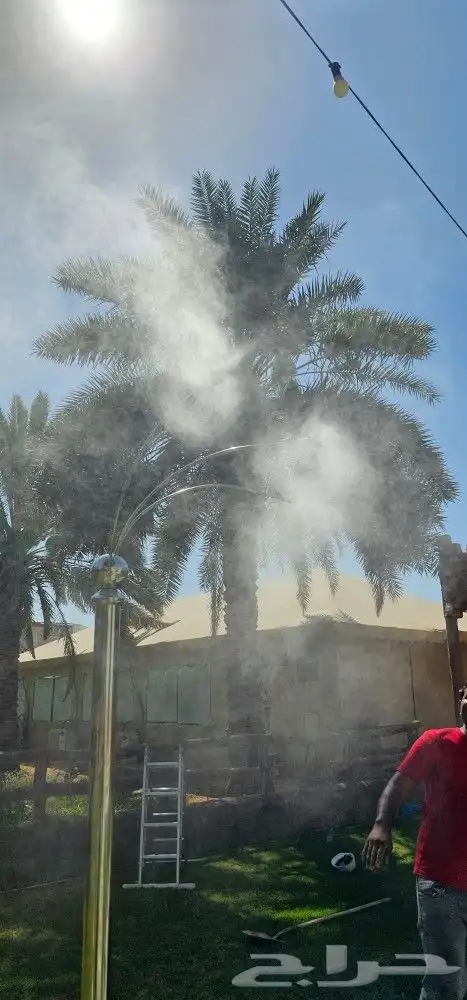 تركيب ضباب ورذاذ 8