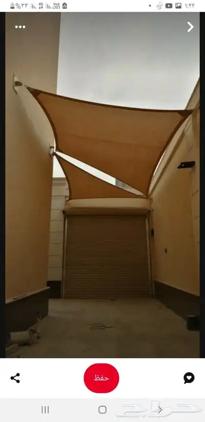 تركيب وتنفيذ جميع انواع المظلات   ورشة حديد 2