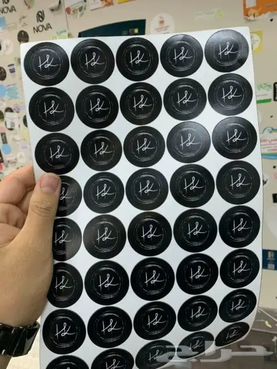 طباعه مطابع كروت أكواب ستكر فواتير رول اب بكج عبايات ستكير س 6