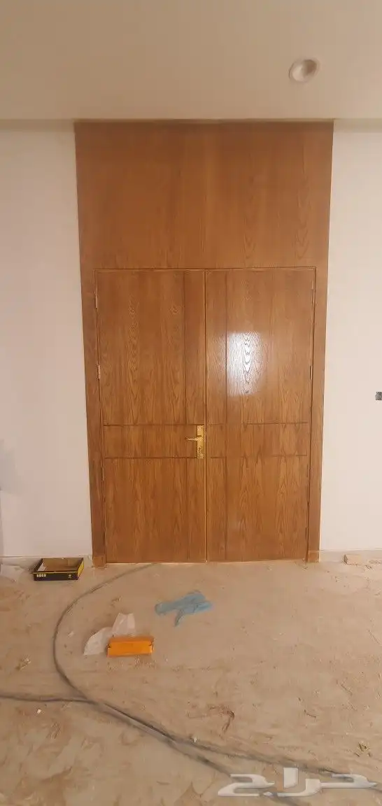 ابواب خشبيه ديكورات ابواب 1