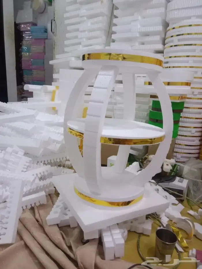 فلين هرم مخروطي فلين حلويات فلين طاوله طعام 29