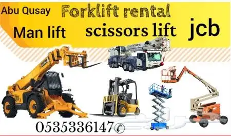 Forklift rental Manlift scissors lift for rent scissors lift 3