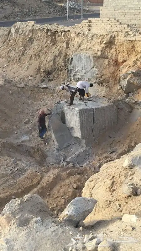 تفتيت الصخور وقص الارضي 6