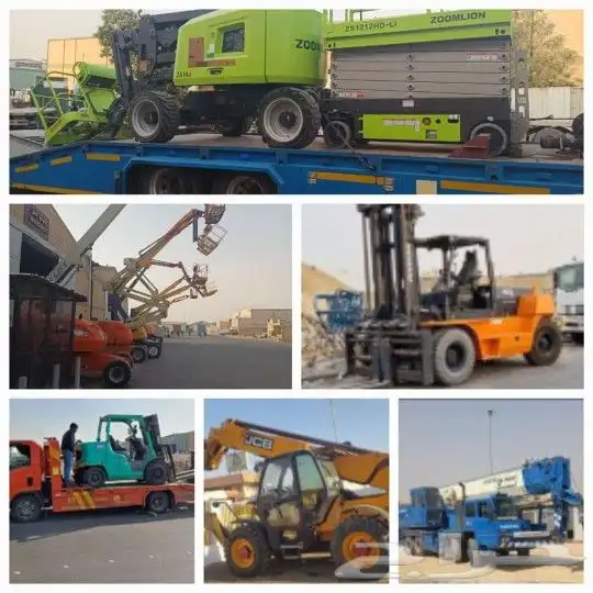 رافعات شوكية سكين . رافعات طبالي . للإيجار اليومي والشهري 2