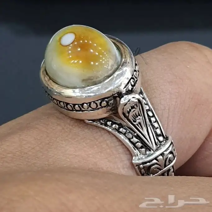 خاتم عقيق سليماني هندي 2