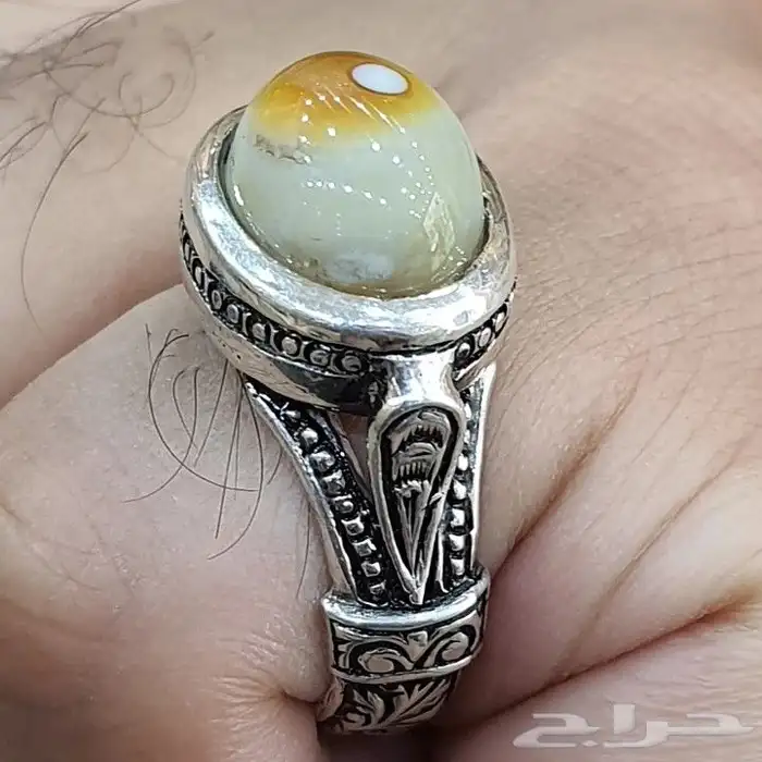 خاتم عقيق سليماني هندي 3