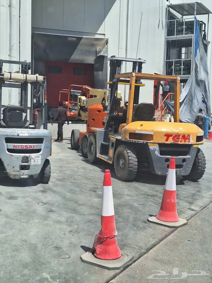 رافعات شوكية سكين . رافعات طبالي . للإيجار اليومي والشهري 0