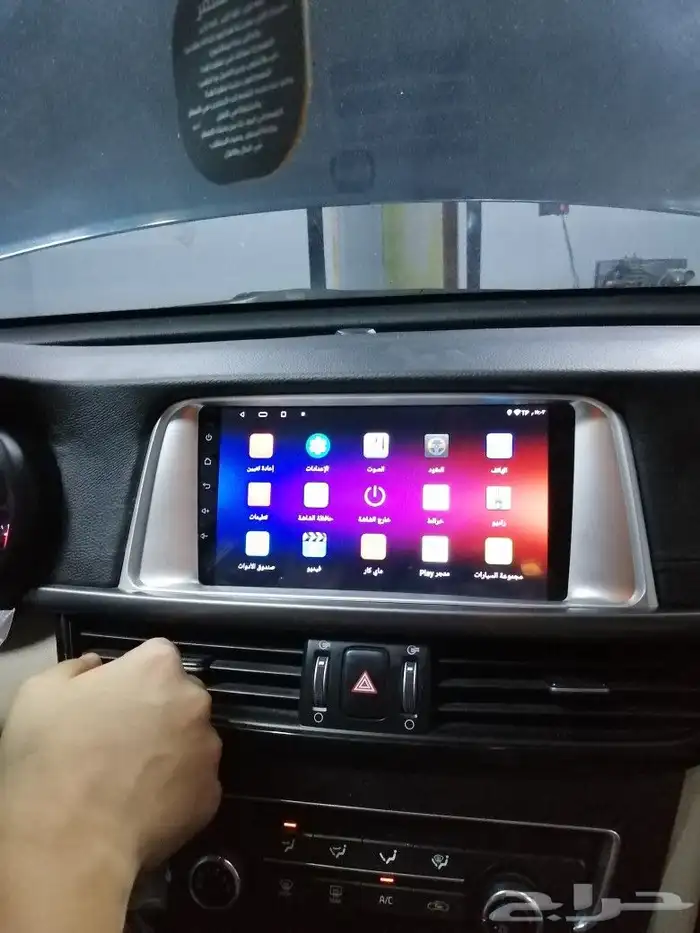 تركيب شاشة كيا ابوتيما 2018تدعم بنظامن ابل كارب لاي واندويد 1