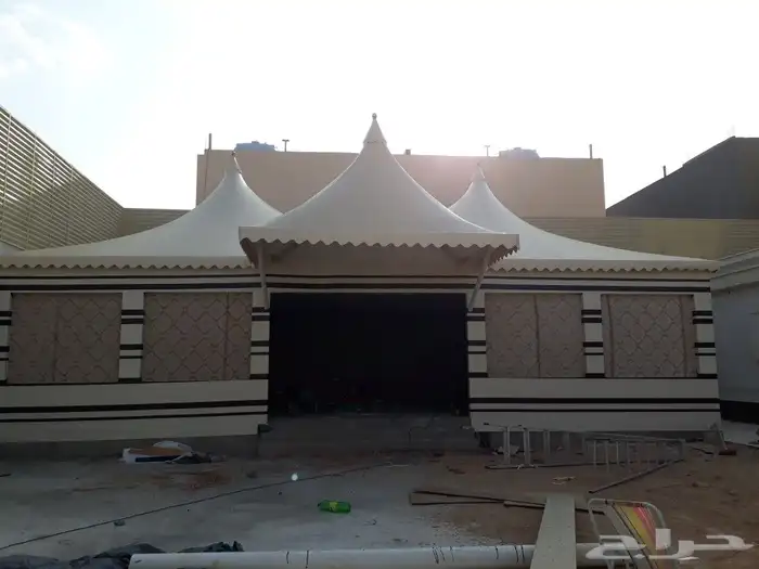خيام وبيوت شعر ملكيه ذات تصميم عصري وجميل 25