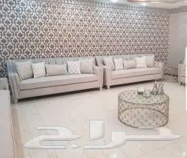 مفروشات الرياض  تفصيل جميع انواع الكنب والجلسات الارضي والست 7