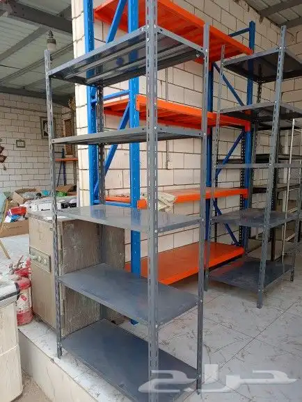 رفوف سوبر ماركت والمستودعات ومستلزمهتا جديد 1