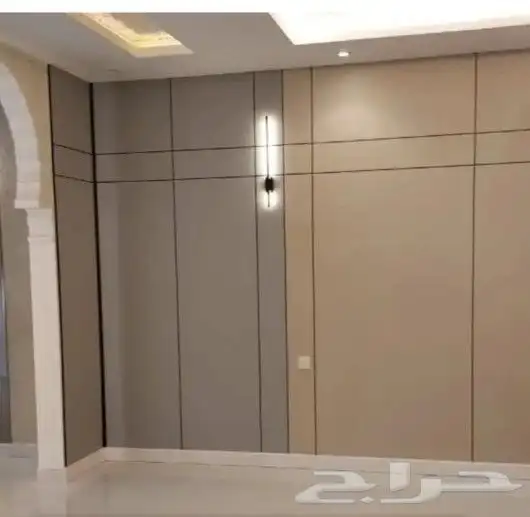 تركيب جدار بديل الخشب 0