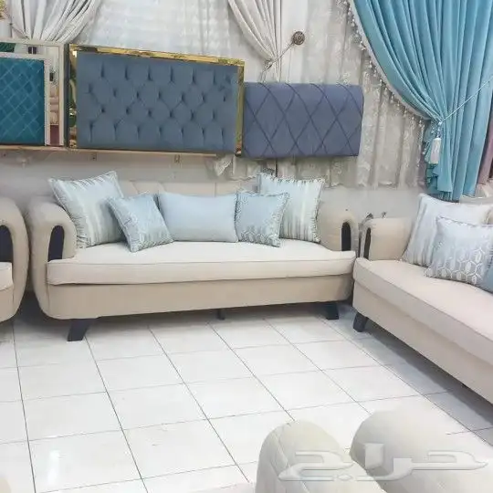 مفروشات الرياض  تفصيل جميع انواع الكنب والجلسات الارضي والست 0
