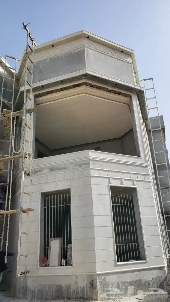 ديكورات خارجيه للواجهات الخارجية تطعيمات للزوايا والكرانيش 6