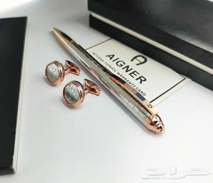 طقم أقلام مع الكبك ماركة كارتير 40