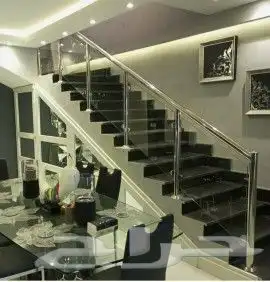 ا استالنس_استيل مقاوم لصداء ورطوبه زجاج دربزين مسابح 4