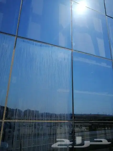 تنظيف الوجهات الزجاجية 2