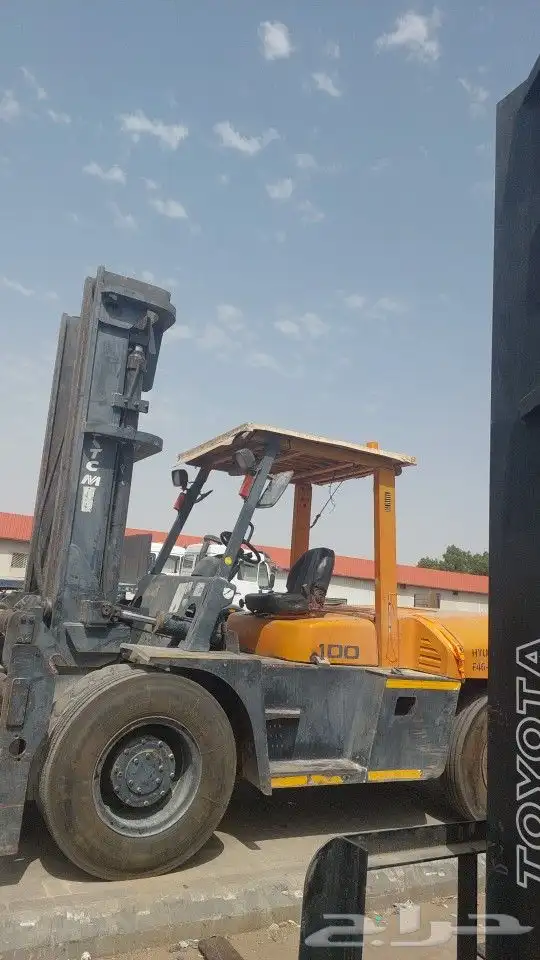 رافعه سكينه فوركلفت 10طن لليجار يومي شهري مشاويررافعات شوكيه 8