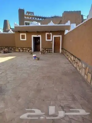 بناء استراحات والبيوت الطينيه 2
