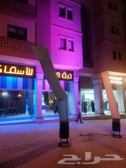 بلالين راقصه اضائات لتأجير المحلات الجديده 10