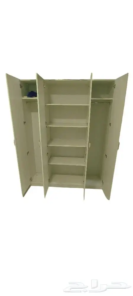 بكج غرفة نوم مفرد اطفال او شبابي دولاب 4ابواب سريرين 4