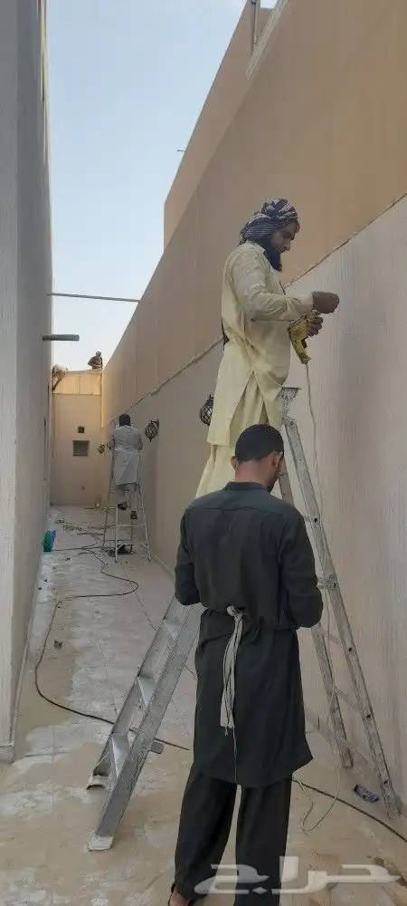 صباغ بويات ديكورات جبس ترميم شامل بناء ملاحق الدمام الخبر 16