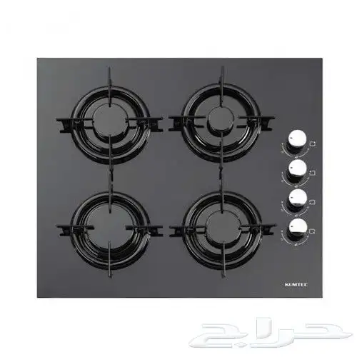 تتوفر اسطح غاز وكهرباء سراميك 5 عيون و4 عيون ايطالي وتركي 1