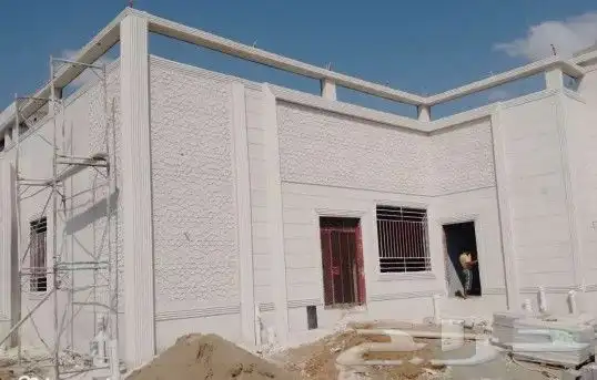 لياسه ملونه بطحاء الرياض اسمنت ابيض تلييس ملون ديكورات خارجي 30