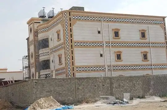 لياسه ملونه بطحاء الرياض اسمنت ابيض تلييس ملون ديكورات خارجي 7