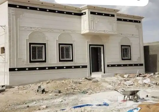 لياسه ملونه بطحاء الرياض اسمنت ابيض تلييس ملون ديكورات خارجي 25