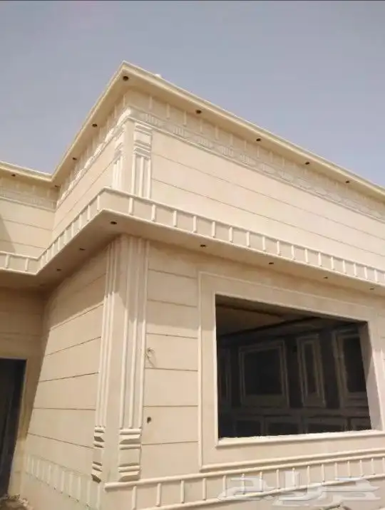 لياسه ملونه بطحاء الرياض اسمنت ابيض تلييس ملون ديكورات خارجي 14