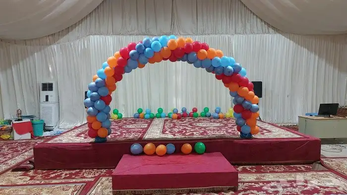 بلالين راقصه اضائات لتأجير المحلات الجديده 14